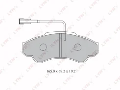 ������� ��������� �������� �������� ��� FIAT Ducato, Peugeot Boxer, Citroen Jumper LYNXauto BD-2216 BD2216 ����