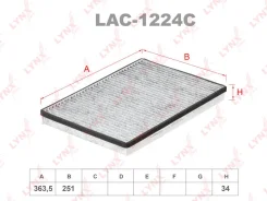 �������� ������ ������ ��� Mercedes-BENZ A-Class A, Mercedes-BENZ Vaneo LYNXauto LAC-1224C LAC1224C ����