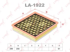 ��������� ������ ��� OPEL Insignia, SAAB 9-5, OPEL Vectra C LYNXauto LA-1922 LA1922 ����