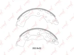 ������ ���������� ��������� ������� ��� KIA Cerato, KIA RIO, Hyundai Accent LYNXauto BS-4402 BS4402 ����