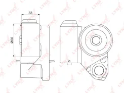 ���������� ����� ��� LYNXauto PT-1044 PT1044 ����