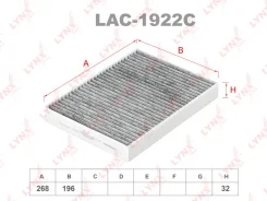 �������� ������ ������ ��� Citroen C5, Peugeot 407, Citroen C6 LYNXauto LAC-1922C LAC1922C ����