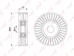 �������� ����� ���������� ����� ��� SAAB 9-3, OPEL Vectra, Cadillac BLS LYNXauto PB-5219 PB5219 ����