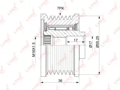 ����� ���������� ���� ���������� LYNXauto PA1194 PA1194 ����