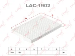 ������ ������ ��� Renault Koleos LYNXauto LAC-1902 LAC1902 ����