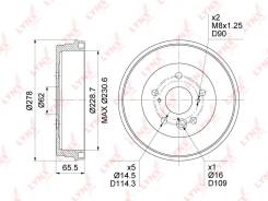 ������ ��������� ������� ��� Toyota RAV4, Toyota NOAH/VOXY, Toyota ISIS 1.8 LYNXauto BM-1185 BM1185 ����