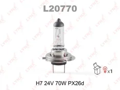 ����� H7 24V 70W PX26d HCV ��� Scania P, G, R, T -, MAN F 2000, Mercedes-BENZ Actros MP2 LYNXauto L20770 L20770 ����