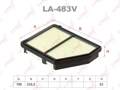��������� ������ ��� Honda Civic X LYNXauto LA-483V LA483V ����