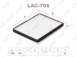 ������ ������ ��� Hyundai GETZ LYNXauto LAC-706 LAC706 ����