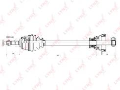 ������ � ����� �������� ����� ��� Renault Sandero/Stepway, Renault Logan LYNXauto CD-6305 CD6305 ����