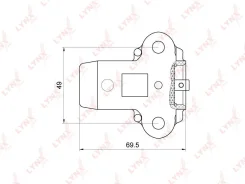 ���������� ����� ��� ��� Hyundai Santa FE, KIA Magentis 2.7, Hyundai Grandeur 2.7 LYNXauto PT-1029 PT1029 ����