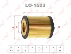 �������� ����������� ������ ��� OPEL Astra, OPEL Corsa, OPEL Agila LYNXauto LO-1523 LO1523 ����