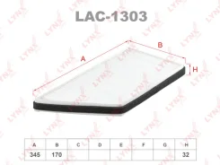 ������ ������ ��� Peugeot 206, Peugeot 207 1.4 LYNXauto LAC-1303 LAC1303 ����