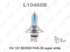 ����� H4 12V 60/55W P43T-38 Super White LYNXauto L10460B L10460B ����