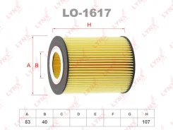 �������� ����������� ������ ��� Volvo V70 III, Volvo S80 II, Volvo XC60 LYNXauto LO-1617 LO1617 ����