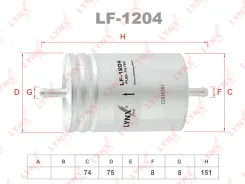 ��������� ������ ��� Mercedes-BENZ E-Class, Mercedes-BENZ Sprinter, Mercedes-BENZ C-Class LYNXauto LF-1204 LF1204 ����