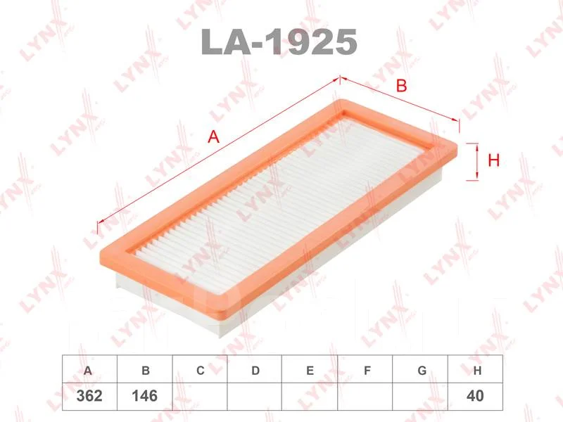 ������ ��������� LYNXauto [LA1925] LA1925 ����