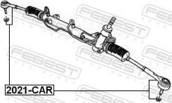 ���������� ������� ���� �������� ������ ����� ��� Dodge Journey, Chrysler Sebring, Chrysler Voyager/Grand Voyager febest 2021-car 2021CAR ����