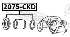 ����������� �������� ���������� ������� Febest 2075CKDR ����