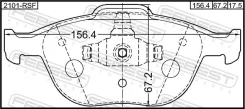 ������� ��������� �������� (� ��������� ������) Febest 2101RSF 2101RSF ����