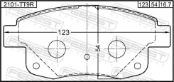 ������� ��������� FORD Transit TT9 2006-2014 ����. (� ������� � �������� ������) Febest 2101TT9R ����