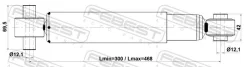 ����������� FORD Focus C-MAX CAP 2003-2007 ����. ���. Febest 21110011R ����