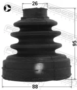 ������� ���� ����������, ��������, 88x95x26, ������, ����� ��� FORD Mondeo, MINI MINI, FORD S-MAX Febest 2115-CA220LHT 2115CA220LHT ����