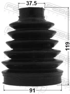 ������� ���� �������� �������� pvc 91x119x37.5 | ����/��� | Febest 2117PCA220 2117PCA220 ����