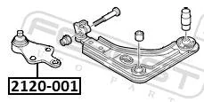 ����� ������� ��������� ������� ������ Febest 2120001 2120001 ����