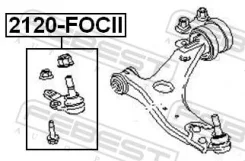 ����� ������� ��������� ������� ������ Febest 2120Focii 2120FOCII ����