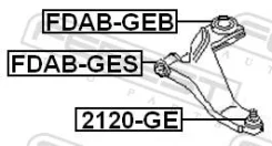 ����� ������� ��������� ������� ������ Febest 2120GE 2120GE ����