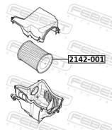 ������ ��������� Mazda 3 BL 2008-2013 Febest 2142001 ����