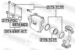����������� �������� ���������� ��������� (�� ���� �������) Febest 2175TC7F 2175TC7F ����