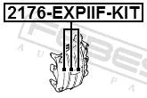 ������� �������� ���������� ��������� ����������� D53.9 | Febest | 2176Expiifkit 2176EXPIIFKIT ����