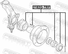 ������� ������ FORD Transit FY 2000-2006 �����. (�����. ) Febest 2182GTRF ����