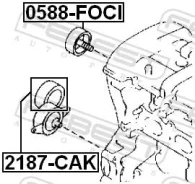 ����� ���������� ����� Mazda Tribute �������� YF09-15-980 Febest 2187CAK ����