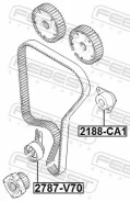 ����� ����� ��� FORD Focus C-MAX CAP 2003-2007 �������� Febest 2188CA1 ����