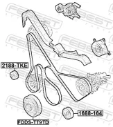 ����� �������� Febest 2188TKE 2188TKE ����