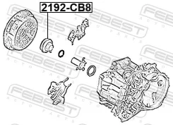 ��������� �������� Febest 2192CB8 2192CB8 ����