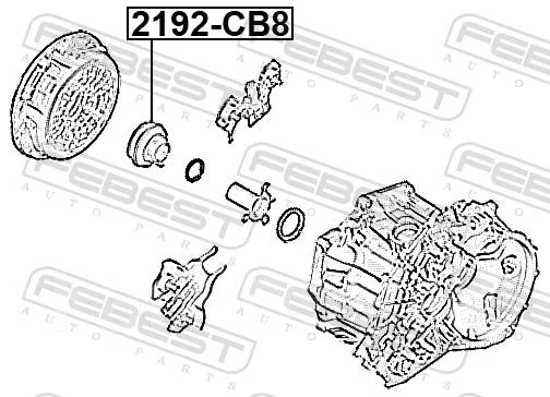 ��������� �������� Febest 2192CB8 2192CB8 ����