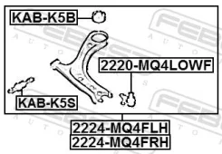 ����� ������� ��������� ������� ������ ����� ����, ��� Febest [2220MQ4LOWF] 2220MQ4LOWF ����