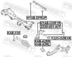 ���� � ������������ ����������� | ����/��� | ��� KIA CEED, Hyundai i30, KIA PRO CEED febest 2229-001-kit 2229001KIT ����
