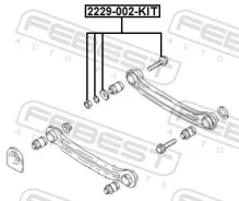 ���� � ������������ ����������� | ����/��� | ��� Hyundai Accent, Hyundai Sonata, Hyundai Lantra febest 2229-002-kit 2229002KIT ����