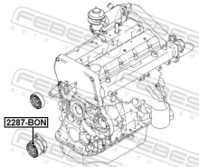 ����� �������� KIA Bongo III 2287-BON 2287BON ����