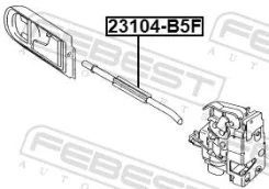 ������ ������� ����� ����� ����� ��� Volkswagen Passat, Skoda Superb febest 23104-b5f 23104B5F ����