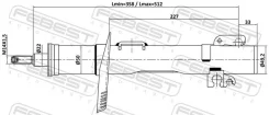 ����������� �������� VW POLO RUS/Skoda Rapid �����=������ [178Febest23110004F] 23110004F ����