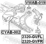 ����� ������� �������� ������ ����� Febest 2320GVFL 2320GVFL ����