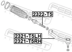 ���������� ������� ������ Transporter T5 [178Febest2321T5RH] 2321T5RH ����
