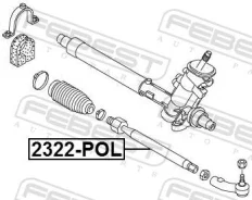 ���� ������� #6R0423803A AUDI A1 2011-2018 [RDW] 2322-POL Febest 2322POL ����
