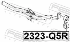 ���� ������������� AUDI A5/S5 -16 ����. Febest 2323Q5R ����